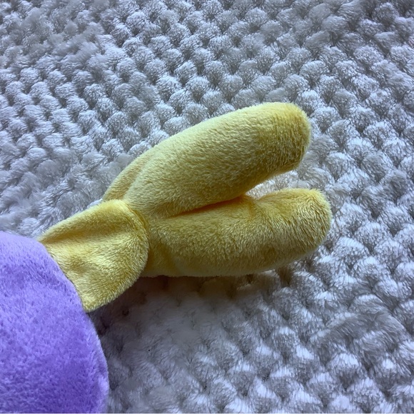 GITZY Plush Purple Green Owl Stuffed Animal Pillow Style Toy - Picture 11 of 16